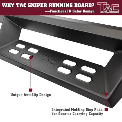 TAC Estribos Laterales para Toyota Tacoma 2005-2023 miniatura 6