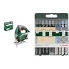 Bosch Home and Garden PST 650 Electric Decoupage Saw (In Carrying Bag) & 10 Piece Decoupage Saw Set
