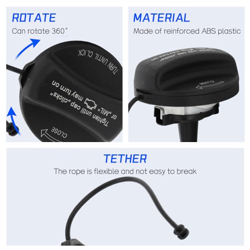 image for Apeixoto Gas Cap Compatible with E39 E46 E60 E90 E92-128i 320i 325i 32