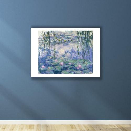 Impression d'art mate Claude Monet Nympheas 1916 édition Spiffing Prints - 5