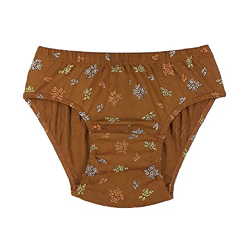 Image of Presents Pure Cotton Girls Womens Innerwear Panty Briefs Hipster Underwear with Soft Elastic (Pack of 6).