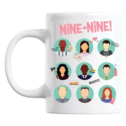 BakoIsland Brooklyn Nine-Nine Squad Klassische Teetasse Kaffeetasse für 16,99 EUR bei amazon.de Bild: BakoIsland Brooklyn Nine-Nine Squad Klassische Teetasse Kaffeetasse für 16,99 EUR bei amazon.de