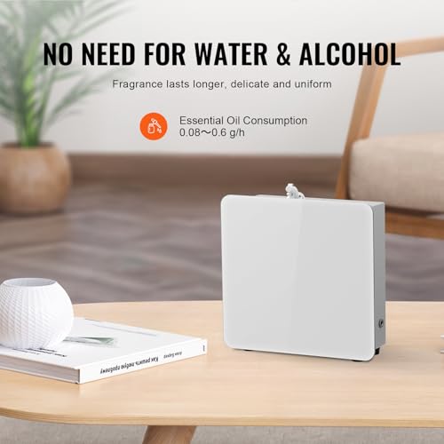 Difusor aromático eléctrico Happybuy 480ml Bluetooth miniatura 5