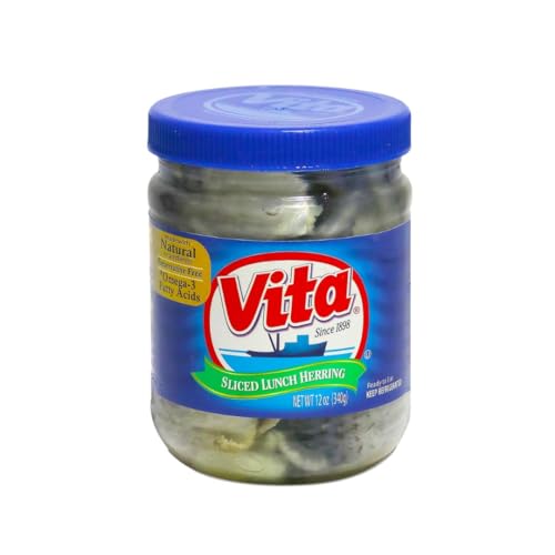 Vita Sliced Lunch Herring, 12oz (Pack of 1)