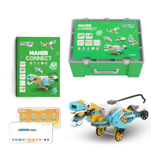 Kit Robótica Maker Connect 52 em 1 C/Livro