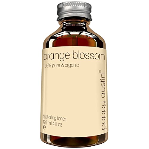 Poppy Austin 120Ml Orange Blossom Water Toner For Face - Pure Face Toner, Cruelty-Free Orange Blossom Facial Toner - Triple Purified Orange Blossom For Face, Alcohol Free Orange Blossom Toner #TOP9