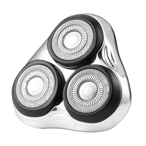 Rotary Replacement Shaver Head Compatible with Remington Shaver Series forR3 R4 R5 R6 R7 R8 SP-3141 and SP-5161 Foils ((White-1 PC)
