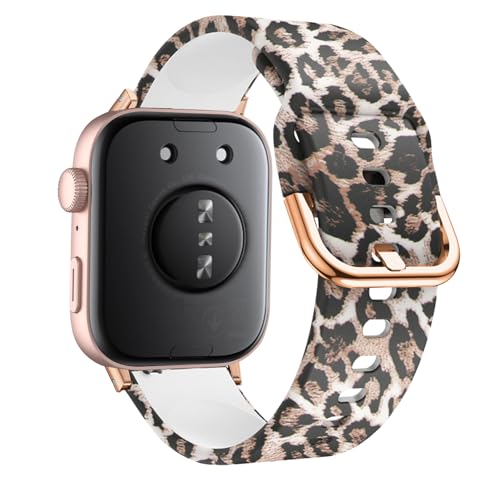 #rémunéré #Amazon<br>Bracelet pour Huawei Watch Fit 4/Fit 4 Pro/Fit 3 [Silicone Bande de Remplacement] [Conception de la Boucle] Hommes Femmes Sport Band pour Huawei Watch Fit 4/Fit 4 Pro/Fit 3 - Léopard
