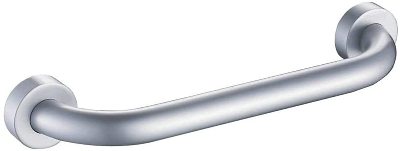 Barra di sicurezza per vasca da bagno, montaggio a parete, antiscivolo, di sicurezza, in alluminio, supporto per asciugamani da parete, per anziani e bambini, per doccia, WC, colore bianco argento/40