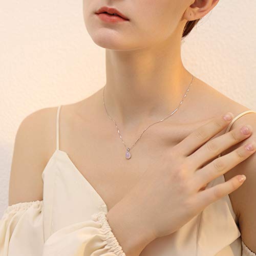 Collier Goutte d'eau Femme pendentif simple et polyvalent bijoux tendance