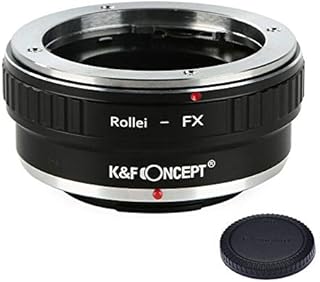 K&F Concept Lens Adapter Ring for Rollei QBM to Fuji X Fujifilm X FX Mount X-A1 X-A10 X-A20 X-A2 X-A3 X-A5 X-M1 X-E1 X-E2 X-E2S X-E3 X-T1 X-T2 X-T3 X-T10 X-T20 X-T30 X-T100 X-Pro1 X-Pro2 X-H1