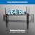 Mount-It! Heavy Duty XXL TV Wall Mount for Extra Large TVs, Tilting TV Mount, max VESA 900x600, Holds up to 264lb, Large Display Wall Mount for 60", 65", 70", 75", 80", 85", 90", 100", 120"