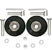 ORO 1 Pair Luggage Wheels Replacement 64/68/70/75/80/84/87/90mm Case Wheels with 8mm(0.31") Bearings Wheels for Suitcase and Inline Outdoor Skate and Caster Board