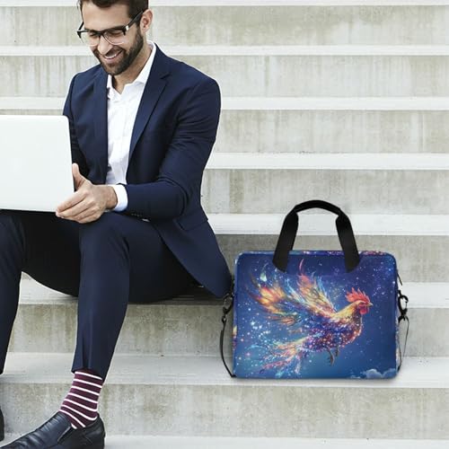 Maletín porta laptop con correa y asa para 15.6 pulgadas miniatura 3