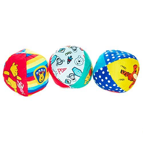 Image of Disney Baby Winnie the Pooh Soft Ball Baby Toy Set