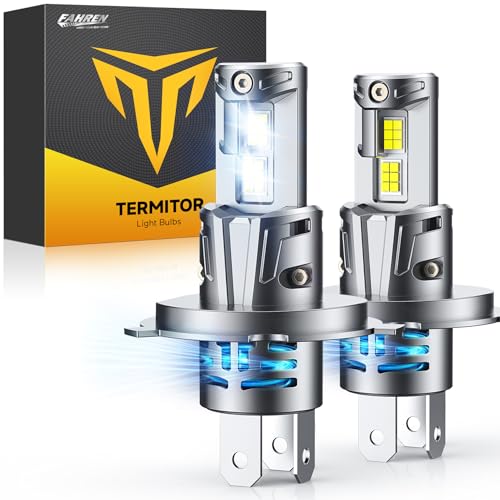 Image of FAHREN H4 Led Bulbs,๐ต๐ฌ๐ฌ๐ฌ๐ฌ๐๐ ๐ญ๐ฑ๐ซ & Brightest Extreme Brightness 9003 Light Bulbs, 6500K Cool White, 1:1 Min Size,IP68 Waterproof Fog Bulbs,Plug-N-Play,Pack of 2