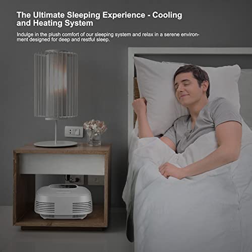 Cooling & Heating Mattress Pad For Bed, Mattress Chilled Heated Pad Electric Water Cooler Warmer Mattress Topper System, Adjustable Water Temperature 54°F-140°F, For Hot Sleeper And Night Sweat #TOP5