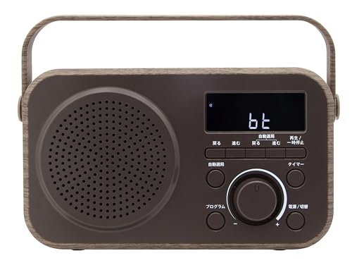 Amazon.co.jp: 電響社(Denkyosha) ゼピール ラジオ付手元スピーカー木