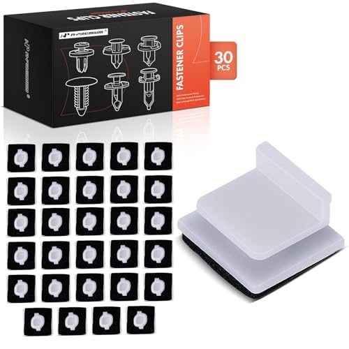 Clips de fixation en nylon pour panneau à bascule Honda Fit 2007-2013 A-Premium Lot de 30