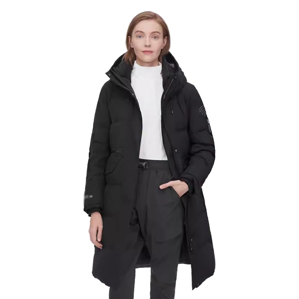 GAGALUOutdoor GORE-TEX Mid-Length Down Jacket, Thickened Loose Warm Jacket