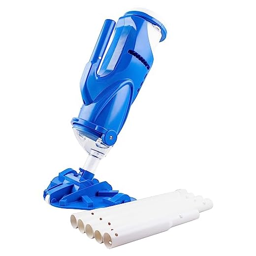 POOL BLASTER Catfish Ultra Rechargeable, Battery-Powered, Pool-Cleaner, Ideal for In-Ground Pools and Above Ground Pools for Cleaning Leaves, Dirt and Sand & Silt.