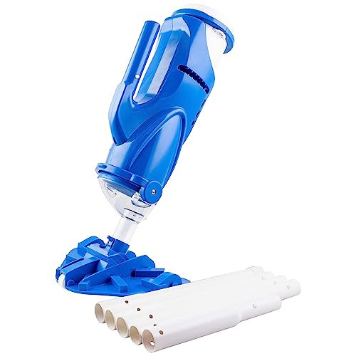 POOL BLASTER Catfish Ultra Rechargeable, Battery-Powered, Pool-Cleaner, Ideal for In-Ground Pools and Above Ground Pools for Cleaning Leaves, Dirt and Sand & Silt.