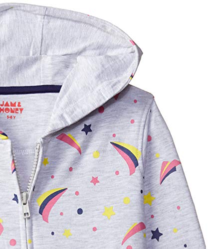 Image of Amazon Brand - Jam & Honey Girl's Cotton Lightweight Sweatshirt