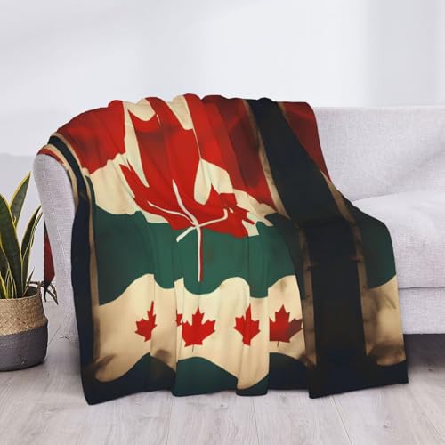 Couverture super douce rétro pour canapé et lit confortable 152x203 cm