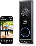 eufy Security Video Doorbell E340 Dual Cameras with Delivery Guard 2K FHD Wireless Doorbell Camera,Wired or Battery Powered,Colour Night Vision,AI Motion/Package Detection,No Monthly Fee, Built-in 8GB