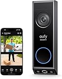 eufy Security Video Doorbell E340 Dual Cameras with Delivery Guard 2K Full HD Wireless Video Doorbell Camera, Wired or Battery Powered,Colour Night Vision,6500 mAh Rechargeable Battery,No Monthly Fee