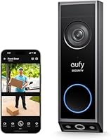 eufy Security Video Doorbell E340 Dual Cameras with Delivery Guard 2K Full HD Wireless Video Doorbell Camera, Wired or Battery Powered,Colour Night Vision,6500 mAh Rechargeable Battery,No Monthly Fee
