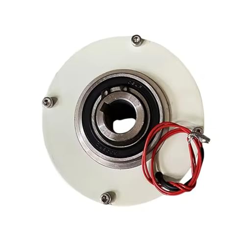 Mini Magnetic Powder Brake Hollow Shaft DC 24V 100Nm 1500rpm 10kg Load for Textile/Paper/Unwinding Systems