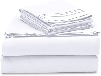 Elegant Comfort 1500 Premier - Wrinkle Resistant - Hotel Quality Ultra Soft Luxurious 4 pcs Bed Sheet Set, Deep Pocket Up to