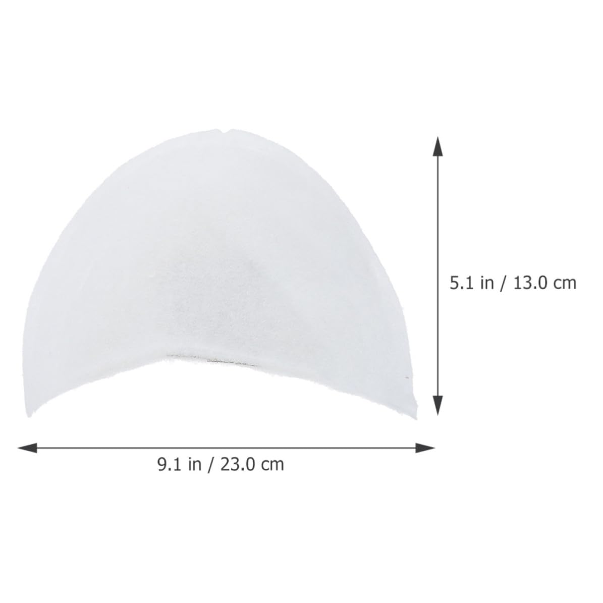 LIFKOME 50 Pares de Hombreras de Algodón Prácticas para Mujer y Hombre, Portátiles y Elásticas, Ideales para Abrigos y Ropa en Citas y Bailes