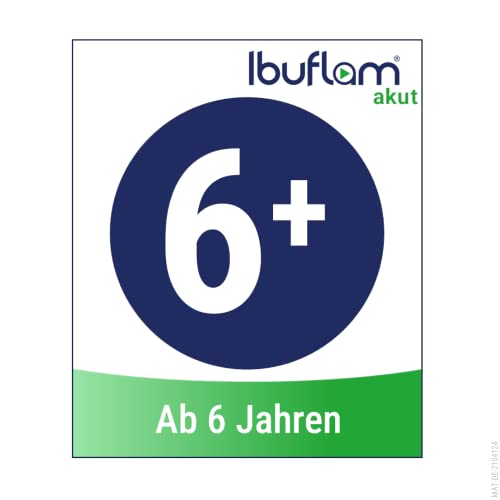 Ibuflam® akut 400 mg IBUPROFEN Filmtabletten| Doppel-Pack 2 x 20 Stk. | Ibu 400 Schmerztabletten bei Schmerzen, Zahnschmerzen, Fieber und Erkältung|Schnelle Schmerzlinderung mit Ibuprofen