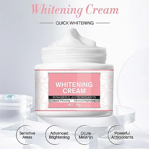 Whitening Cream, Skin Brightener Cream Moisturiser Body, 1 g (Pack of 1) - Image 3