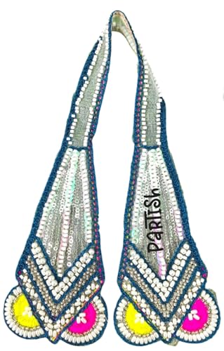 Image of Partish Laddu Gopal Heavy Dress for Janmashtmi with Mukut and Patka l Ladoo Gopal Dress l Bal Gopal l Kanha Ji Thakur Ji Heavy Dress (Size 5, White)