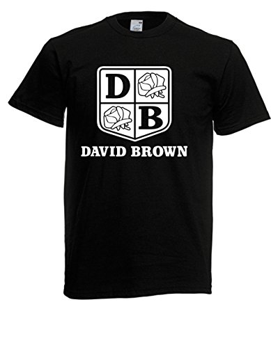 T-Shirt - David Brown (Schwarz L)
