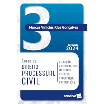 Capa do livro Curso de Direito Processual Civil - Vol 3 -17ª edição 2024: Volume 3