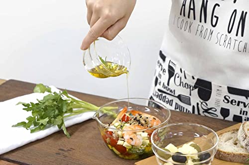 Image of HARIO KB-10-BK Single Mouth Bowl, Heat Resistant Glass, Made in Japan, 3.4 fl oz (100 ml)