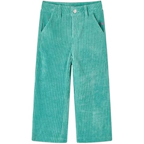 vidaXL Kids' Mint Green Wide-Leg Pants Cover
