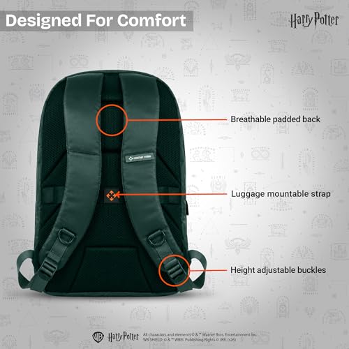 Image of Nasher Miles Harry Potter Backpack | Laptop Backpack | Ideal for Office, College, School & Travel | Men, Women, Boys, Girls