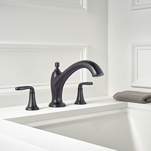 Pfister Northcott Rt6-5Mgy 3-Hole Roman Tub, Trim Only, In Tuscan Bronze #TOP3