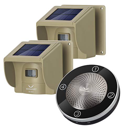Buy Hosmart 1/4 Mile Hosmart Driveway Alarm Wireless Sensor System(2020