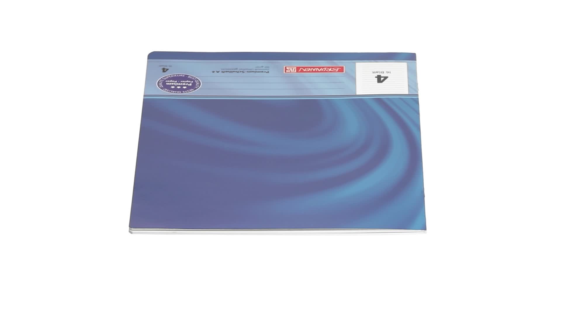 Brunnen Schulheft, A4, Lineatur 2, mehrfarbig, 16 Blatt Brunnen Schulheft, A4, Lineatur 2, mehrfarbig, 16 Blatt