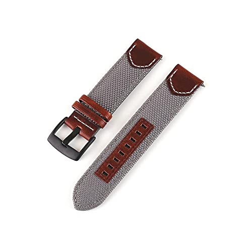 Remplacement de bracelet de montre en nylon 20mm 24mm universel et résistant