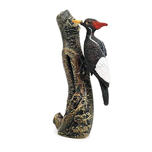 Sculpture pic sauvage Kelieqa pour orner une veranda ou un salon boise