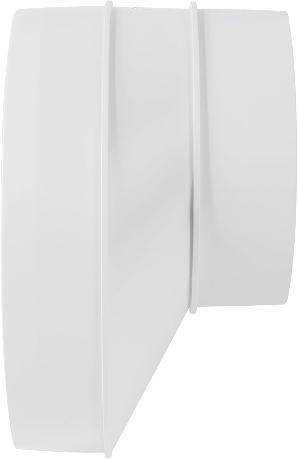 6 to 4 Inch Duct Reducer/Increaser, Male-Fit Round Adapter, Plastic Reducer And Increaser, Duct Connector for Indoor HVAC and Ventilation Systems, Lightweight Round Air Vent Fitting