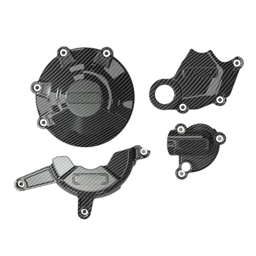 Capot protection moteur moto 848 antichoc et robuste avec finition look carbone