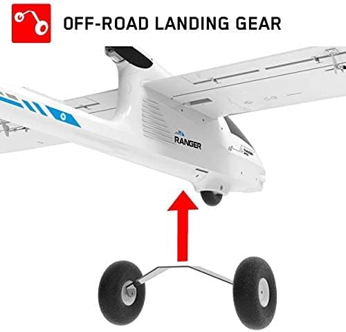 Image showing the off-road landing gear being attached to the fuselage